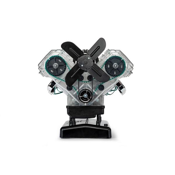 Produktbild: FRANZIS 67114 - Technikbausatz V8-Motor - Facelift 2026