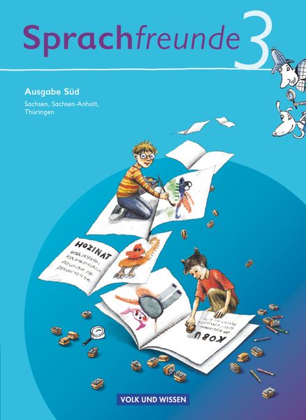 Sprachfreunde 3. Schuljahr - Sprachbuch., Taschenbuch von Peter Sonnenburg,Antje Delonge,Heike Bonas,Regina Fliegel,Dorothea Czarnetzki, Volk und