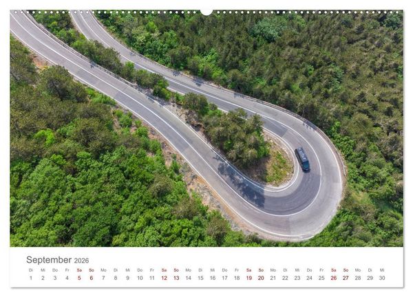 Produktbild: Abenteuer Wohnmobil - Camping, Vanlife, Roadtrips (Wandkalender 2026 DIN A2 quer), CALVENDO Monatskalender