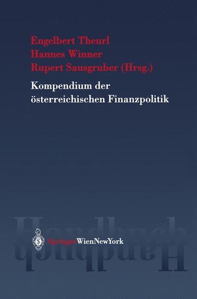 Produktbild: Kompendium der &ouml;sterreichischen Finanzpolitik
