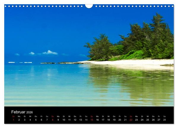 Produktbild: Mauritius - Moments (Wandkalender 2026 DIN A3 quer), CALVENDO Monatskalender
