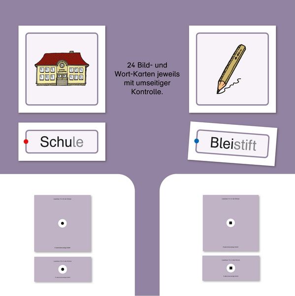 Produktbild: Ich kann W&ouml;rter lesen - Teil 2 - Meine Lesedosen 8-14 im Set