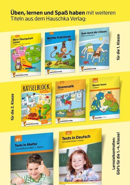 Produktbild: Mein &Uuml;bungsheft Lesen 1. Klasse - Vom Wort zum Satz