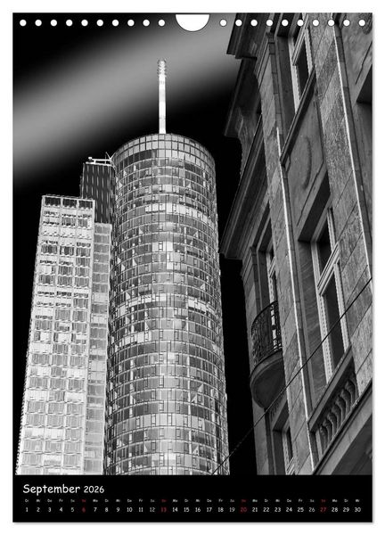 Produktbild: Frankfurt am Main - Classic und Modern (Wandkalender 2026 DIN A4 hoch), CALVENDO Monatskalender