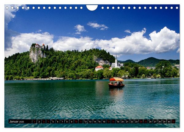 Produktbild: Slowenien (Wandkalender 2026 DIN A4 quer), CALVENDO Monatskalender