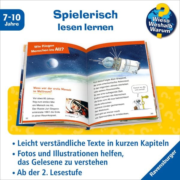 Produktbild: Wieso? Weshalb? Warum? Erstleser, Band 4 - Weltraum