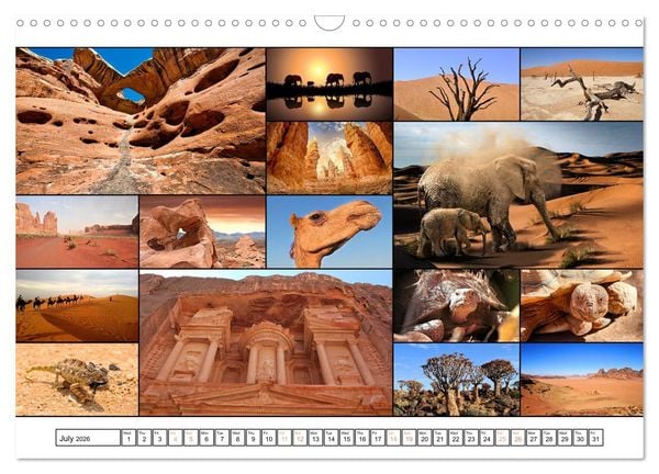 Produktbild: Colour Symphonies of the Earth (Wall Calendar 2026 DIN A3 landscape), CALVENDO 12 Month Wall Calendar