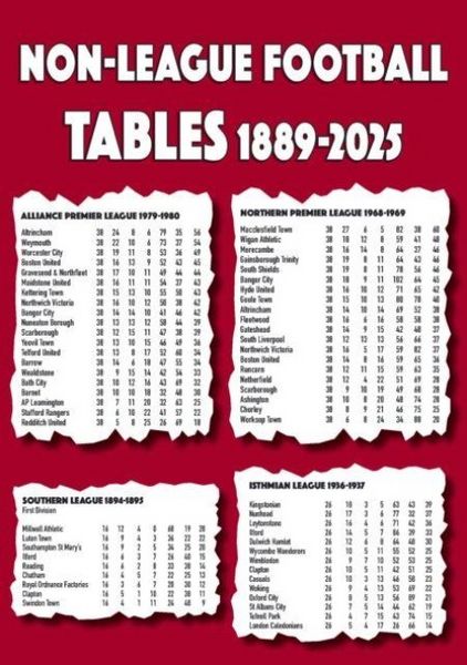 Produktbild: Non-League Football Tables 1889-2025