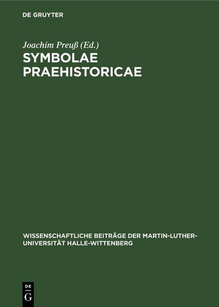 Produktbild: Symbolae Praehistoricae