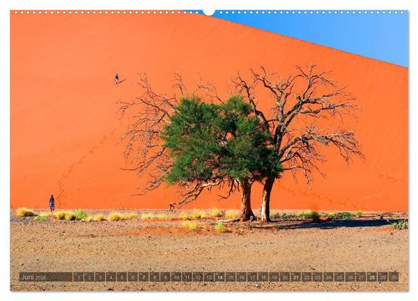 Produktbild: Namibia - Die Landschaft (Wandkalender 2026 DIN A2 quer), CALVENDO Monatskalender