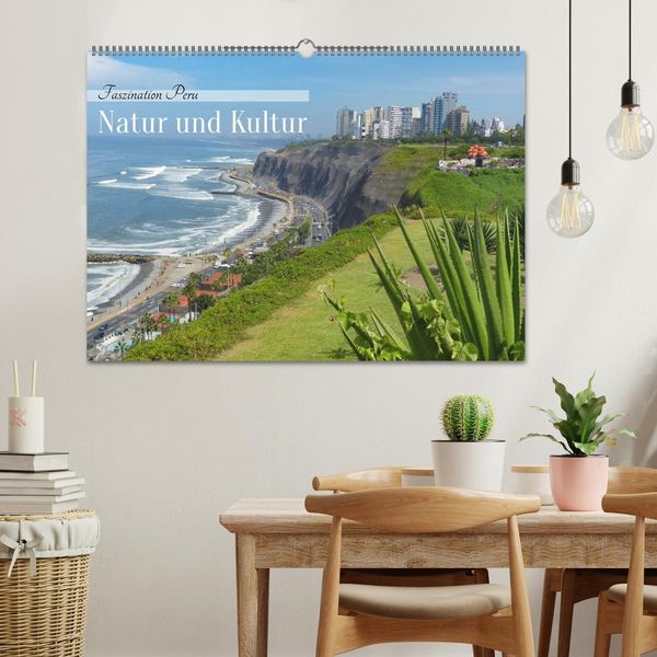 Produktbild: Faszination Peru &ndash; Natur und Kultur (Wandkalender 2026 DIN A2 quer), CALVENDO Monatskalender