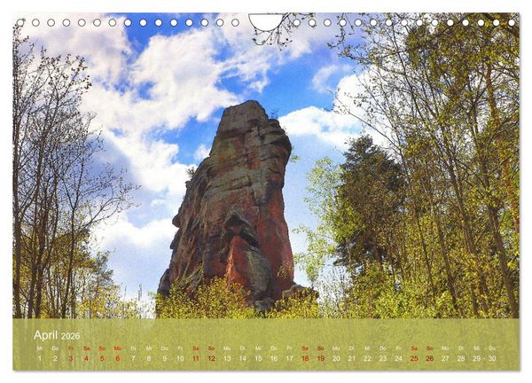 Produktbild: Wanderparadies S&uuml;dpfalz (Wandkalender 2026 DIN A4 quer), CALVENDO Monatskalender