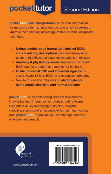 Produktbild: Pocket Tutor ECG Interpretation
