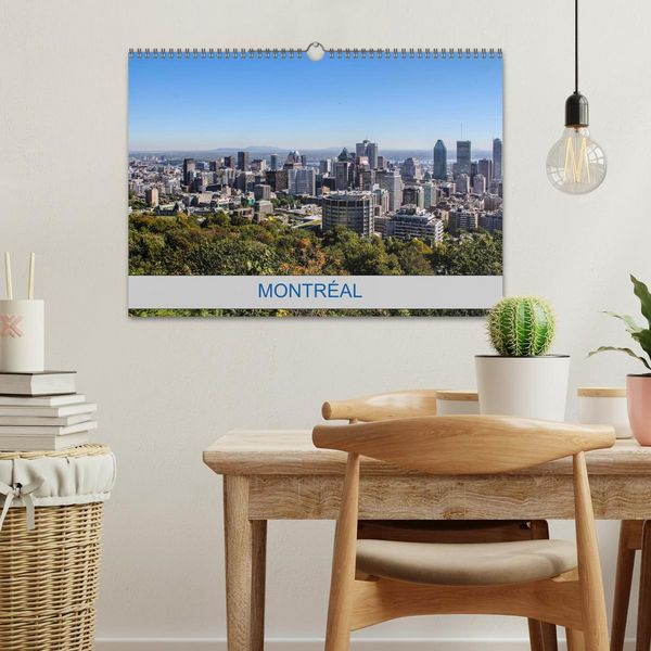Produktbild: MONTR&Eacute;AL (Calendrier mural 2026 DIN A3 vertical), CALVENDO calendrier mensuel