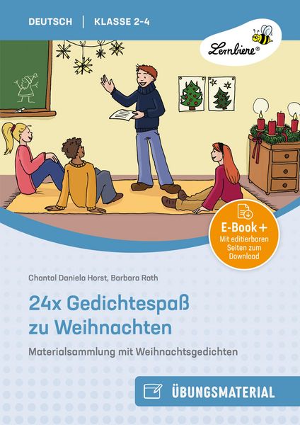 Produktbild: 24x Gedichtespa&szlig; zu Weihnachten