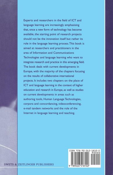 Produktbild: Ict and Language Learning