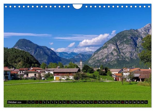 Produktbild: Friaul-Julisch Venetien - Italiens sch&ouml;ner Nordosten (Wandkalender 2026 DIN A4 quer), CALVENDO Monatskalender