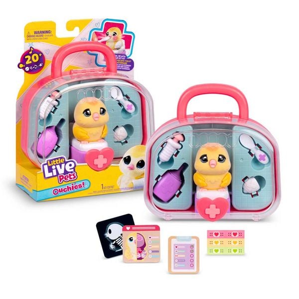 Produktbild: Moose Toys LITTLE LIVE PETS OUCHIES S2 VET KIT CHIRPY