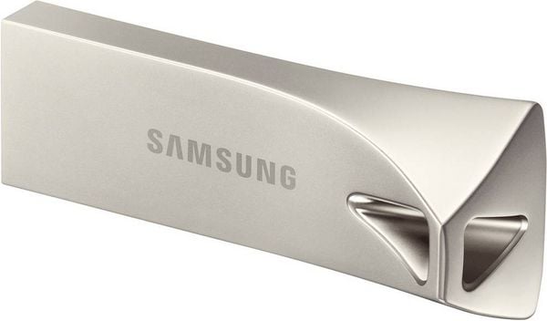 Produktbild: Samsung BAR Plus USB-Stick 128 GB Silber MUF-128BE3/APC USB 3.2 Gen 2 (USB 3.1)