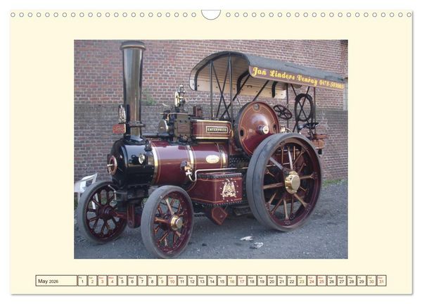 Produktbild: Steam engines (Wall Calendar 2026 DIN A3 landscape), CALVENDO 12 Month Wall Calendar