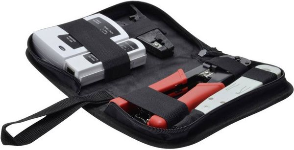 Produktbild: Digitus DN-94022 Netzwerk Werkzeug-Set Passend f&uuml;r (Netzwerk-Spezifikationen (CAT)): CAT 5e, CAT 6, CAT 7