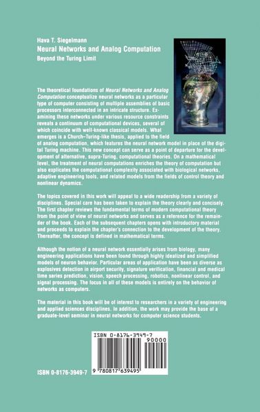 Produktbild: Neural Networks and Analog Computation