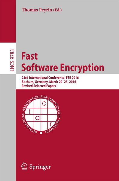 Produktbild: Fast Software Encryption