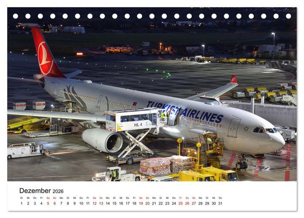Produktbild: Flugzeuge aller Art (Tischkalender 2026 DIN A5 quer), CALVENDO Monatskalender