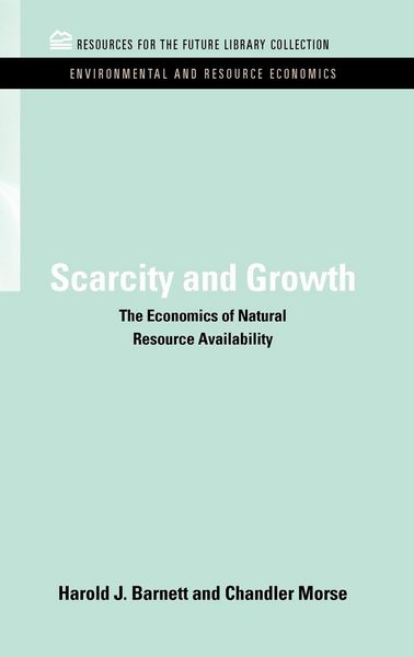Produktbild: Scarcity and Growth