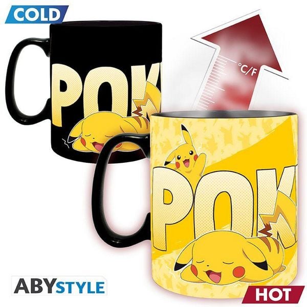 Produktbild: POKEMON - Mug Heat Change - 460 ml - Pikachu - cardboard box