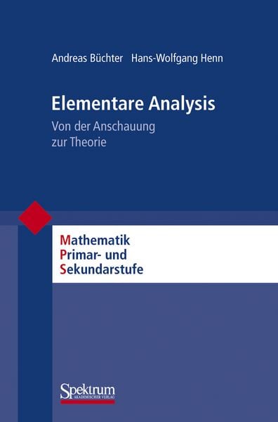 Produktbild: Elementare Analysis