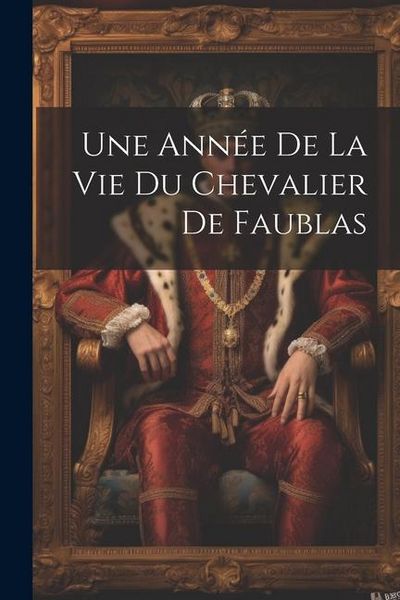 Produktbild: Une Ann&eacute;e De La Vie Du Chevalier De Faublas