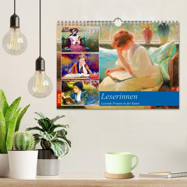 Produktbild: Leserinnen (Wandkalender 2026 DIN A4 quer), CALVENDO Monatskalender