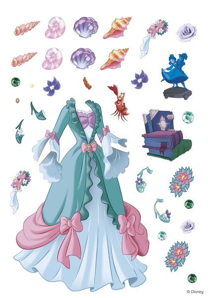 Produktbild: Disney Prinzessin: Mein liebster Styling-Spa&szlig;: Stickern, Malen, Stylen