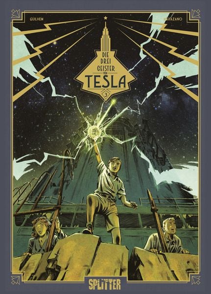 Produktbild: Die drei Geister von Tesla. Band 3
