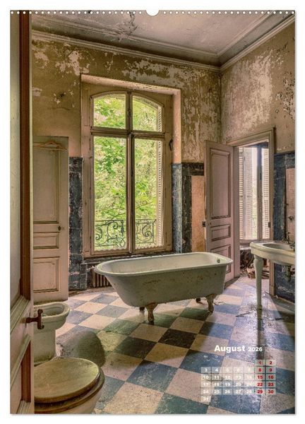 Produktbild: Lost Places - morbide Sch&ouml;nheiten (hochwertiger Premium Wandkalender 2026 DIN A2 hoch), Kunstdruck in Hochglanz