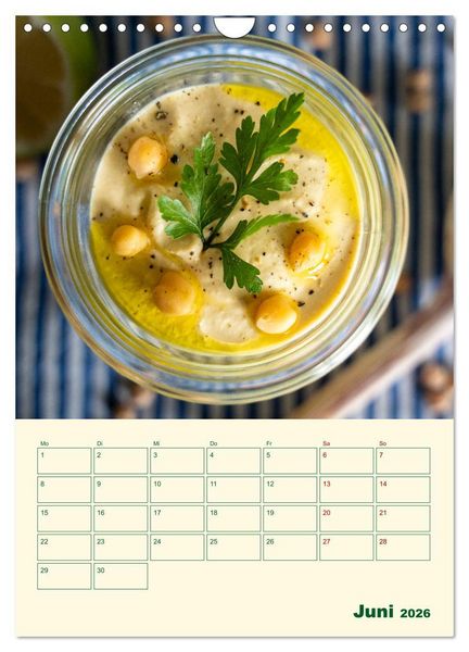 Produktbild: Vegetarische Vier Jahreszeiten (Wandkalender 2026 DIN A4 hoch), CALVENDO Monatskalender