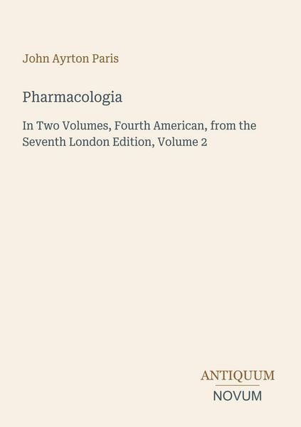 Produktbild: Pharmacologia