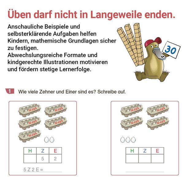 Produktbild: Rechnen mit Rico Schnabel Klasse 2, Heft 1 &ndash; Selbstst&auml;ndig das Addieren und Subtrahieren bis 100 trainieren