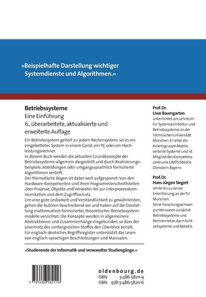 Produktbild: Betriebssysteme