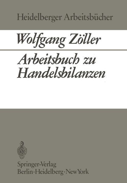 Produktbild: Arbeitsbuch zu Handelsbilanzen