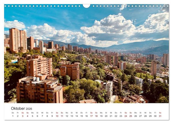Produktbild: Kolumbien - Eine unvergessliche Reise durch das bunte Land. (Wandkalender 2026 DIN A3 quer), CALVENDO Monatskalender