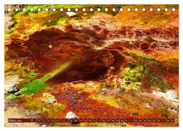 Produktbild: Der Yellowstone Nationalpark (Tischkalender 2026 DIN A5 quer), CALVENDO Monatskalender