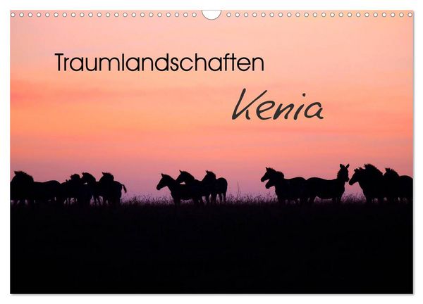 Produktbild: Traumlandschaften Kenia (Wandkalender 2026 DIN A3 quer), CALVENDO Monatskalender