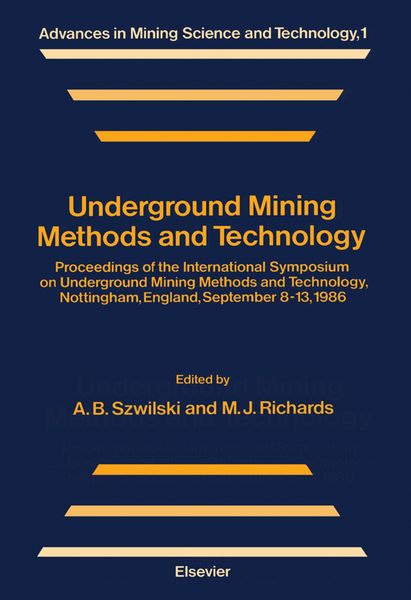 Produktbild: Underground Mining Methods and Technology