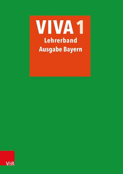 Produktbild: VIVA 1 Lehrerband - Ausgabe Bayern