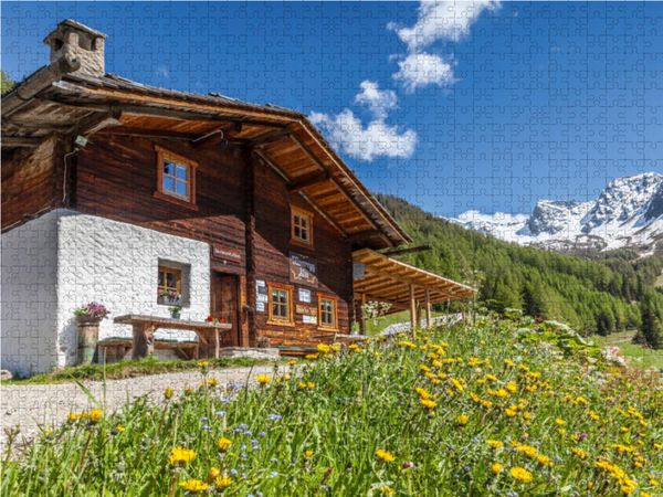 Produktbild: CALVENDO Puzzle Moareggalm am Klausberg im Ahrntal 1000 Teile Lege-Gr&ouml;&szlig;e 64 x 48 cm Foto-Puzzle Bild von Christian M&uuml;ringer