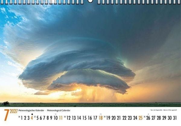 Produktbild: Meteorologischer Kalender 2027 Meteorological Calendar