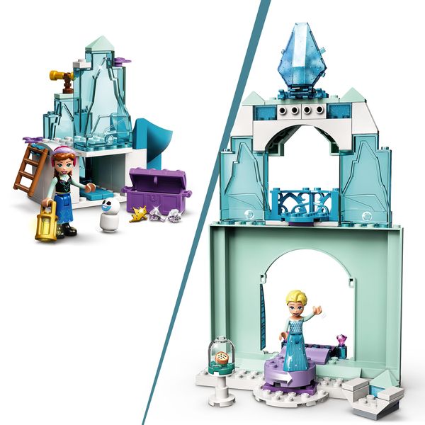 LEGO Disney Princess 43194 Annas und Elsas Wintermärchen, Schloss