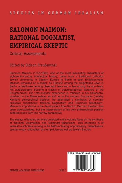 Produktbild: Salomon Maimon: Rational Dogmatist, Empirical Skeptic